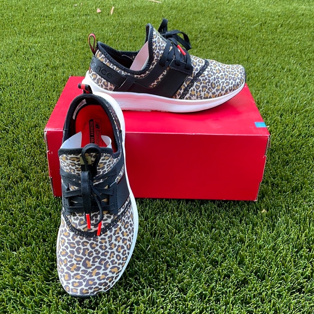 New Balance FuelCore Nergize Sneakers - Leopard print - Size 8